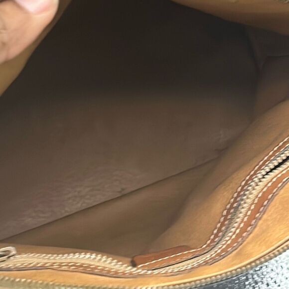 Celine Alma Top Handle Shoulder Bag Brown Triomphe Signature Logo Print - Picture 11 of 15